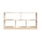 Flash Furniture Bright Beginnings Commercial Extra W 5 Section Modular Wooden Classroom Open Storage Unit, Natural MK-KE23957-GG - alternate 9